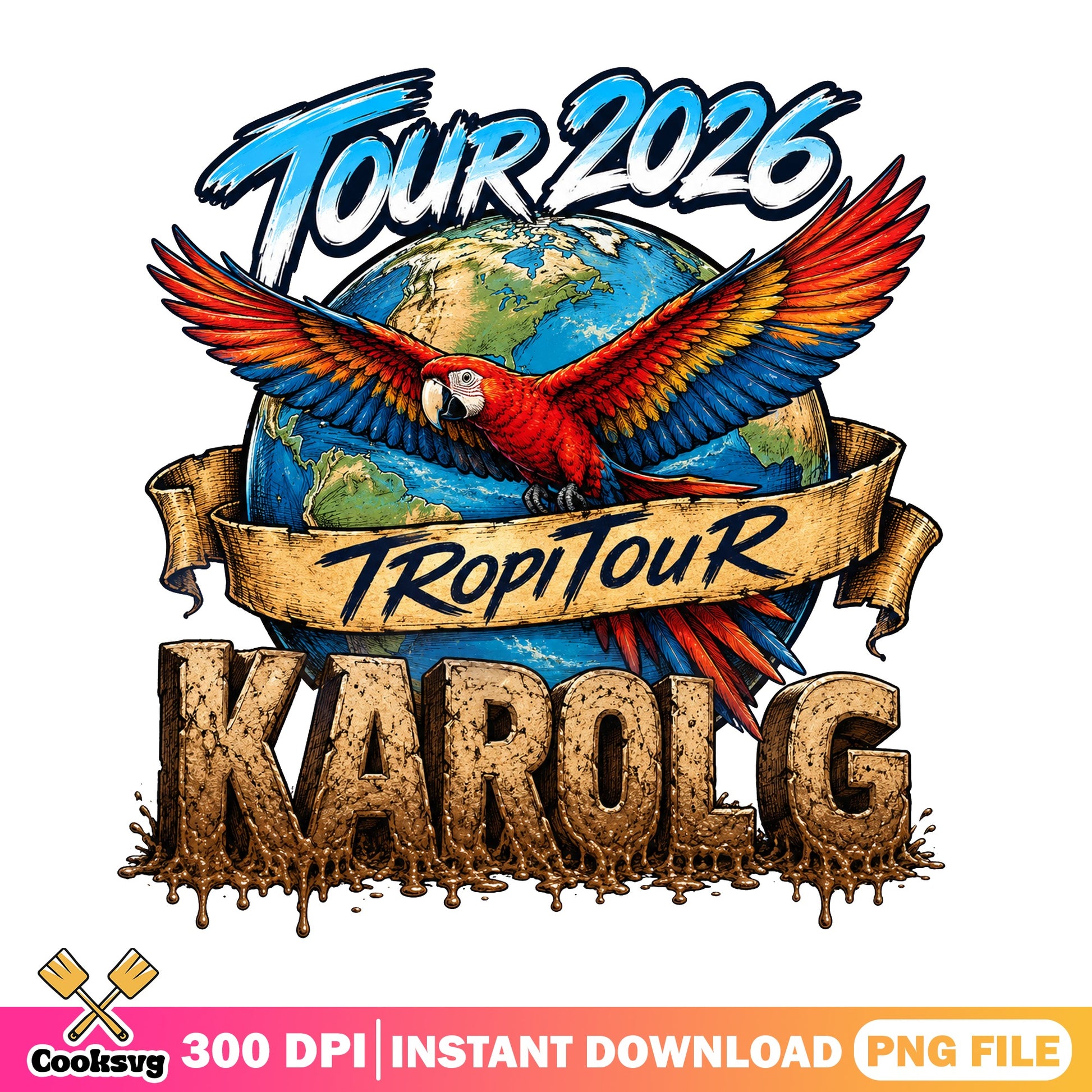 Karol G Tropitour 2026 PNG, Karol G Concert PNG, Music Tour PNG