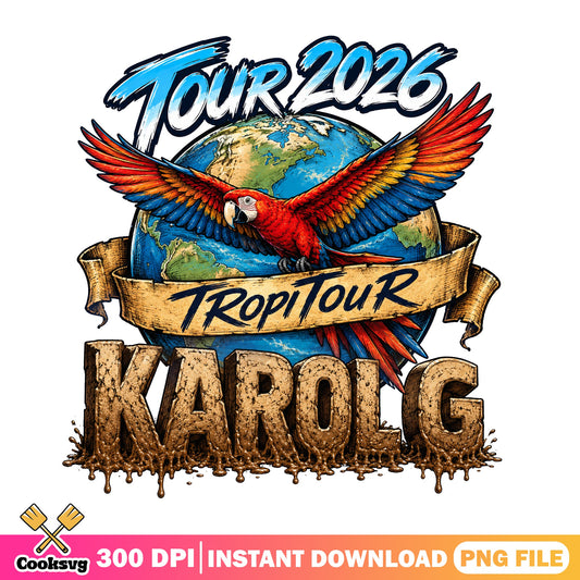 Karol G Tropitour 2026 PNG, Karol G Concert PNG, Music Tour PNG
