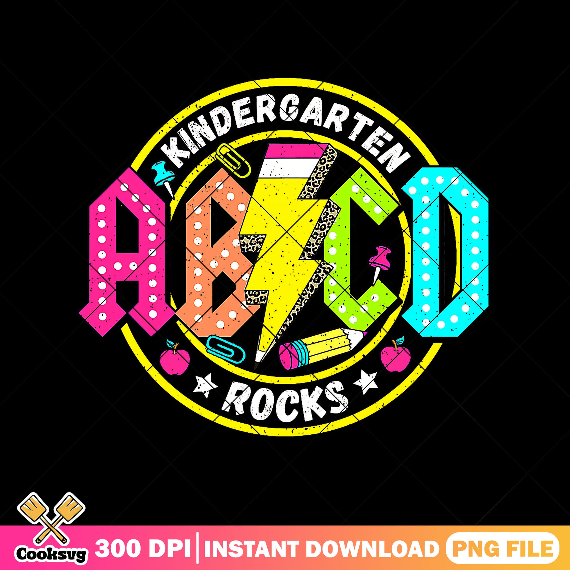 Kindergarten rocks png, abcd font png, back to school png