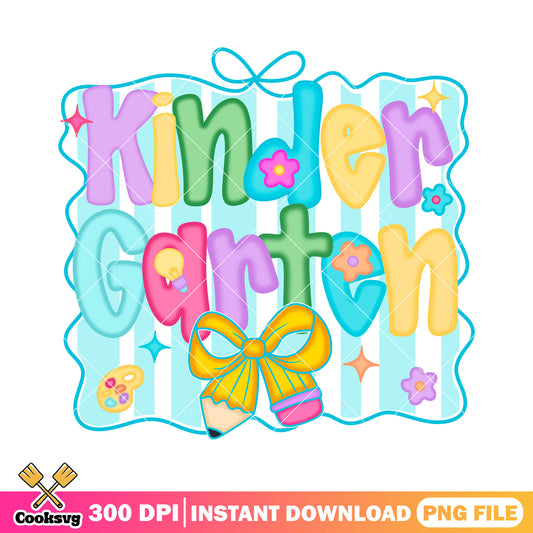 Kindergarten yellow bow png, go back to school png, cute bow png