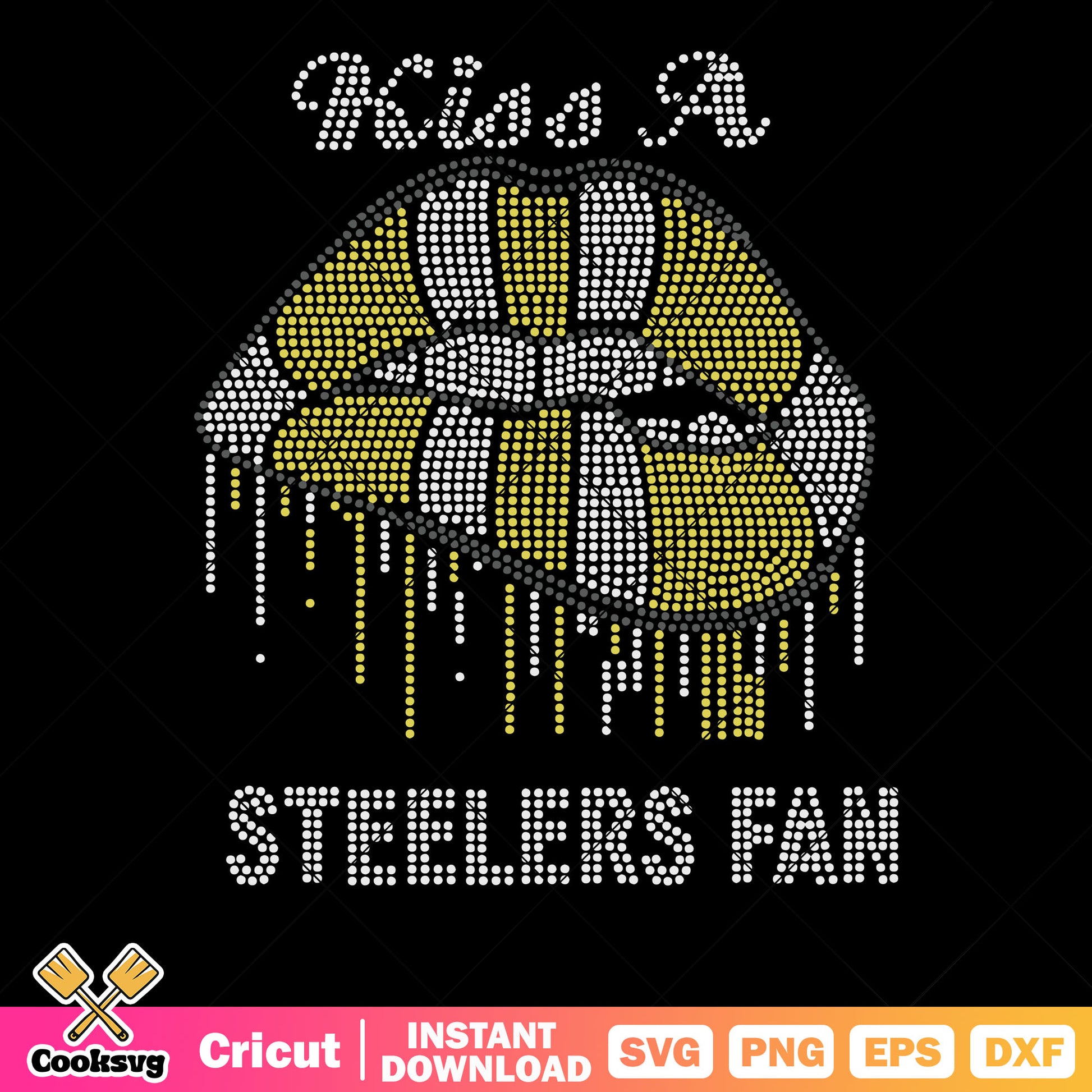 Kiss a steelers fan svg, afc north svg, steelers​ pittsburgh svg