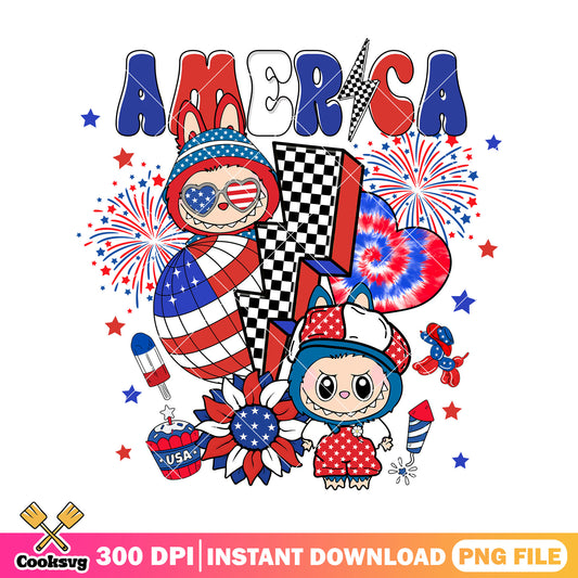 Labubu american design png, labubu near me​ png, cute labubu ​png