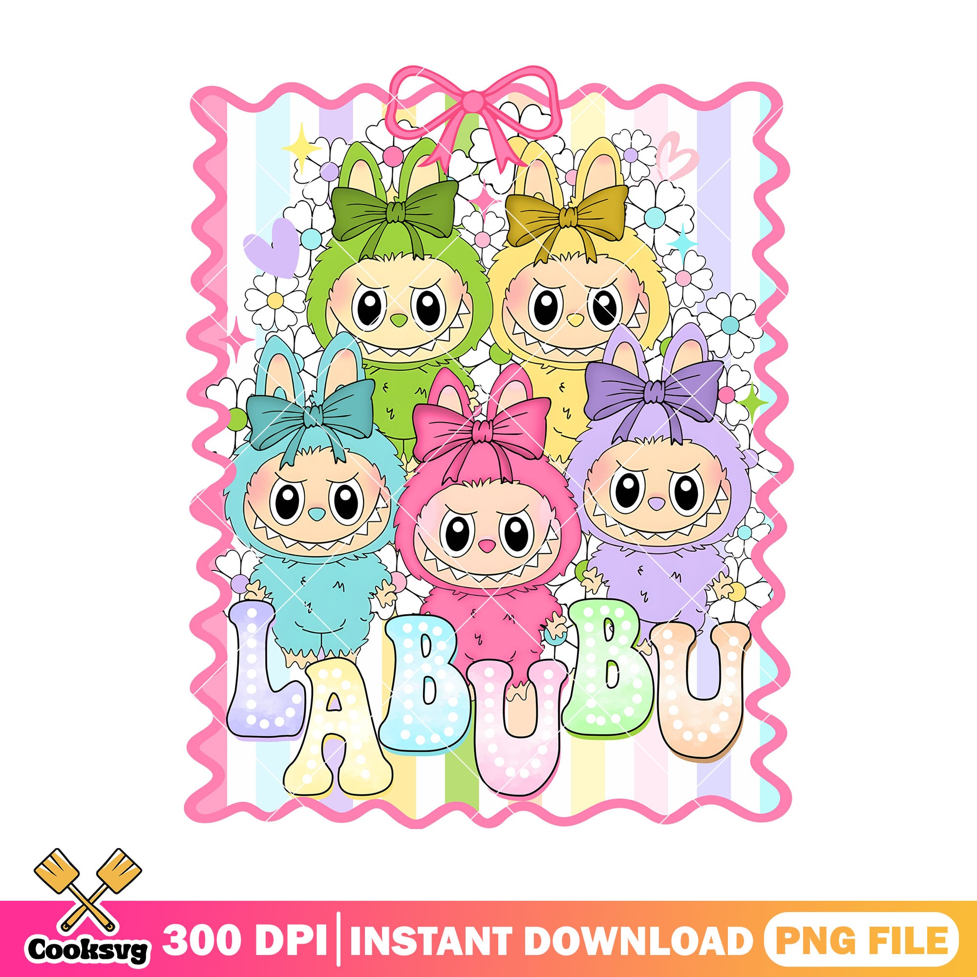 Labubu and friends design png, labubu plush png, labubu cute png – Cooksvg