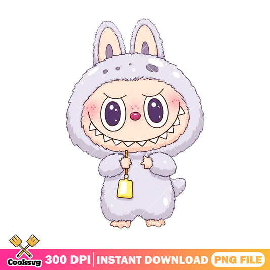 Labubu baby monster png, labubu pink png, labubu happy png
