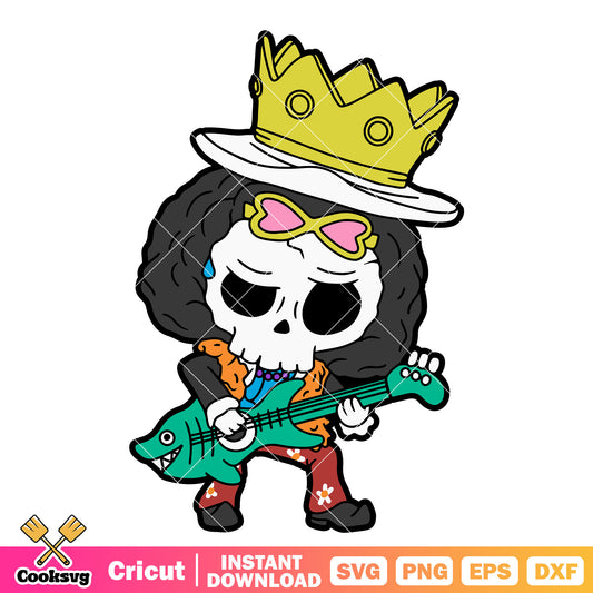 Labubu brook costume svg, labubu one piece svg, labubu art​ svg