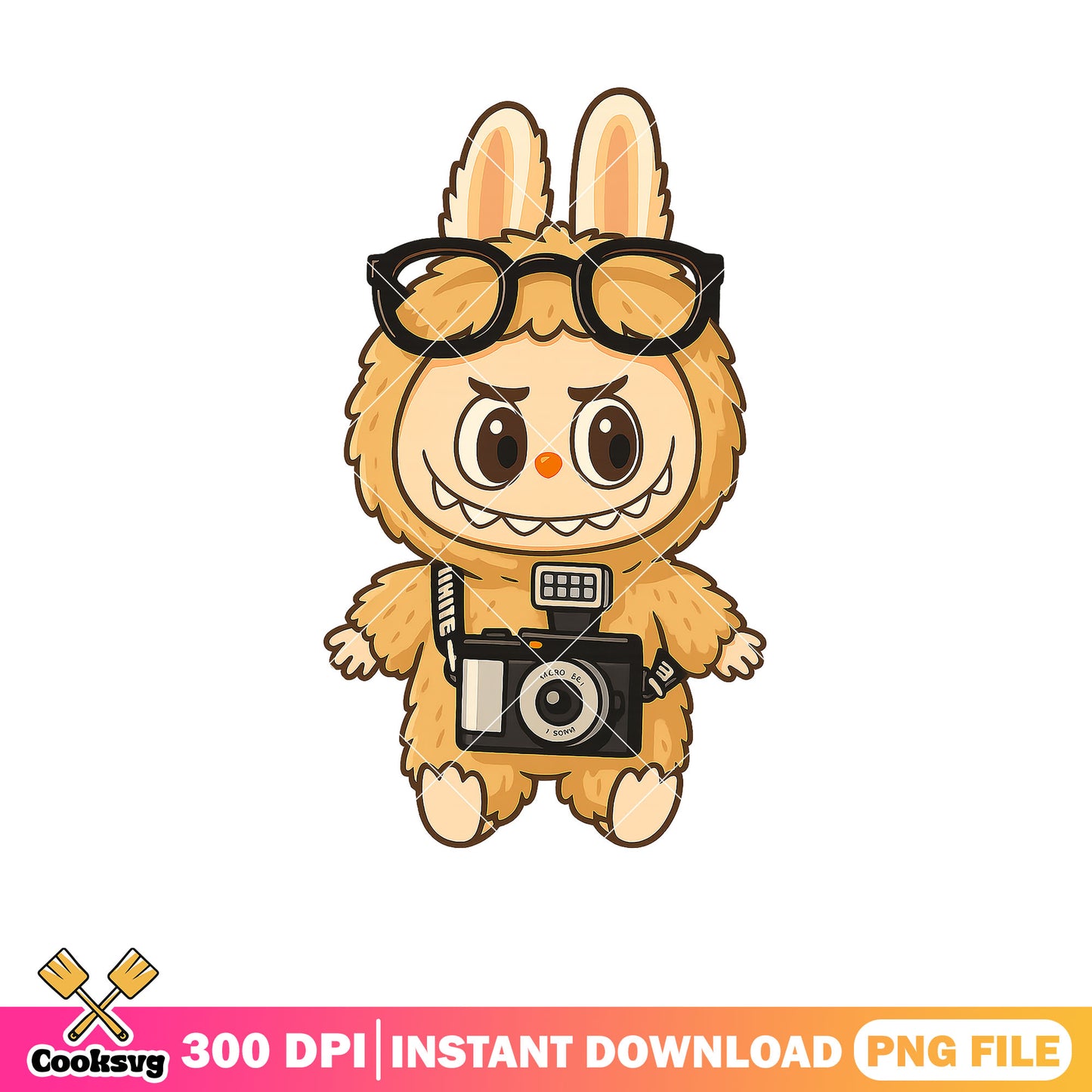 Labubu camera kid png, labubu cute png, labubu cartoon png