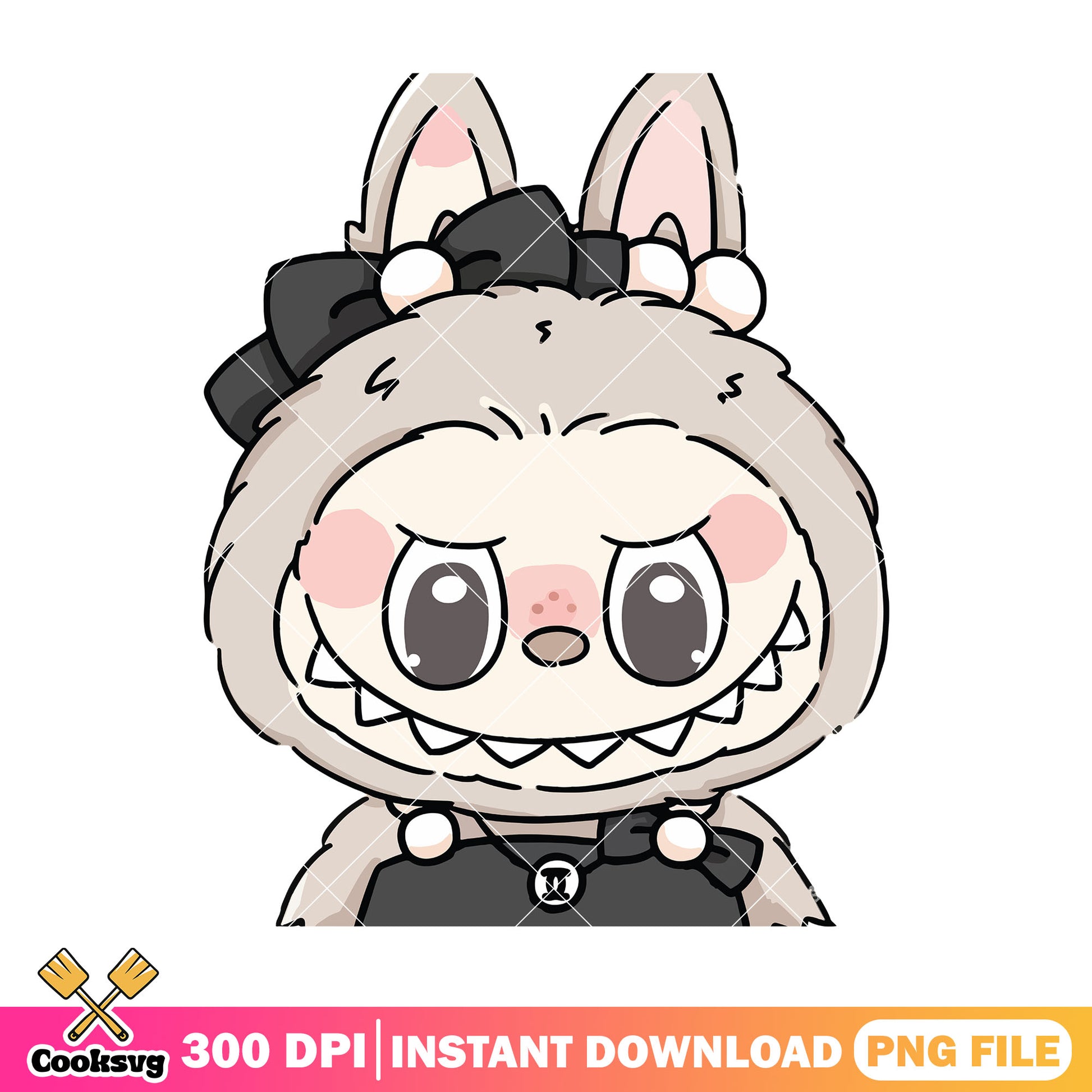 Labubu chanel fashion cosplay png, labubu cute png, labuubuu png