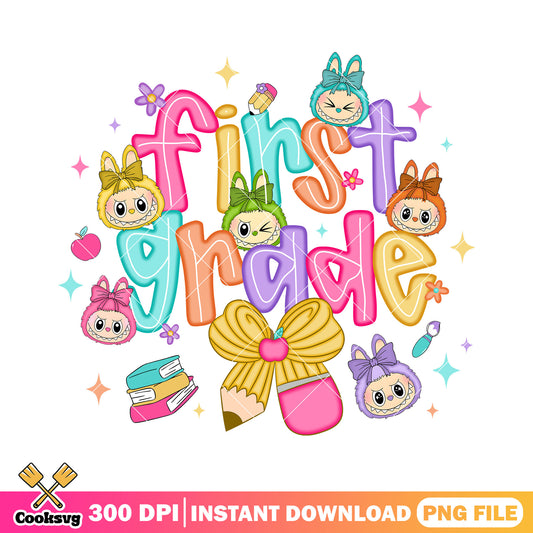 Labubu first grade png, labubu friends png, labubu picture ​png