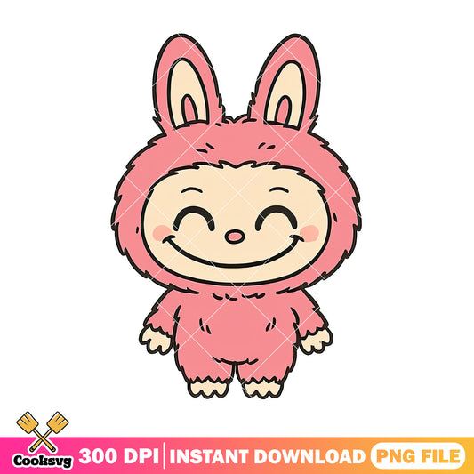 Labubu happy png, baby labubu​ png, labubu popmart​ png