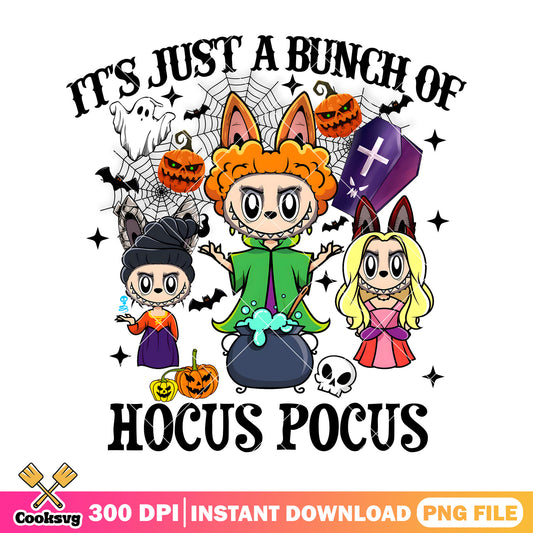 Labubu hocus pocus png, hocus pocus png, labubu costume png