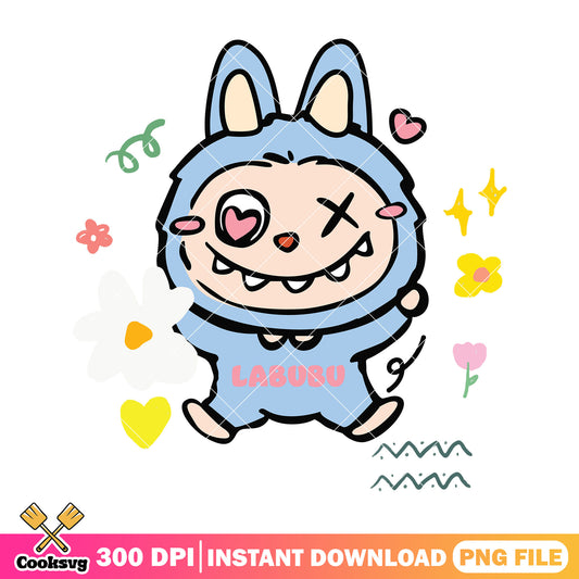 Labubu love cute dolls png, labubu dolls png, love labubu png