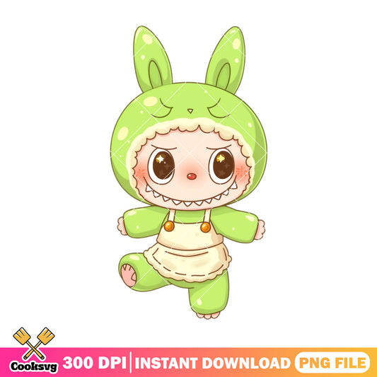 Labubu monster cute design png, labubu plush png, labubu girl png