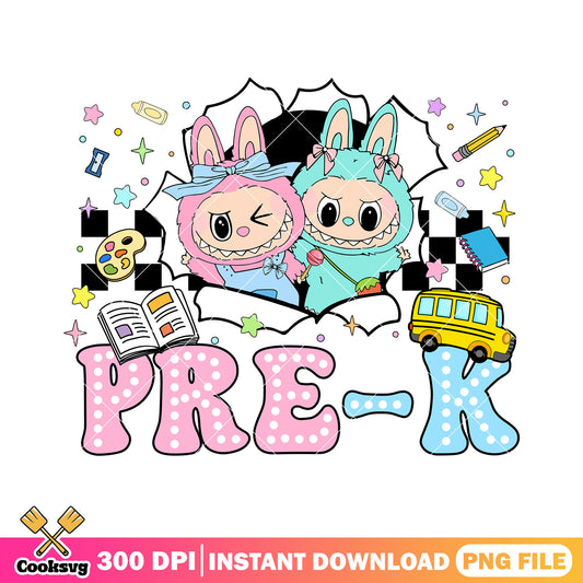 Labubu pre-k png, labubu bf png, popmart labubu ​png