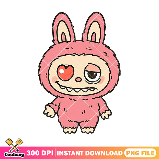 Labubu sarcastic energy png, cute labubu png, popmart labubu ​png