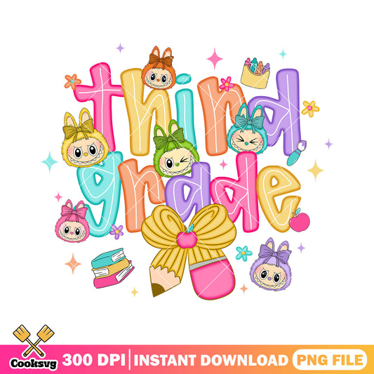 Labubu third grade png, art labubu png, labubu ​png