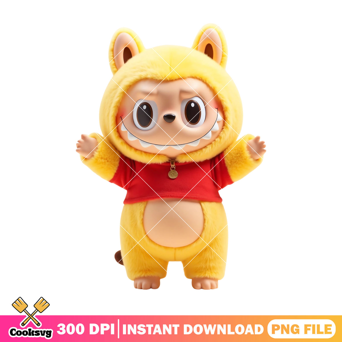 Labubu Yellow Box Labubu yellow monster png, labubu doll png, labubu popmart png – Cooksvg