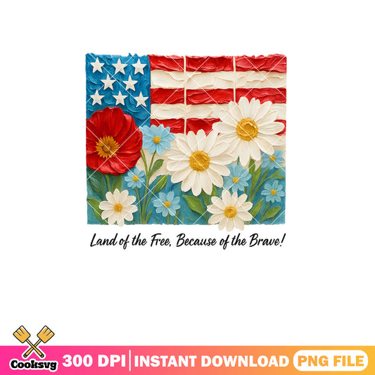 Land of the free america png, memorial day png, america flag png