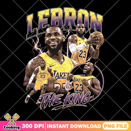 Lebron James The King Lakers PNG, Basketball PNG, NBA PNG