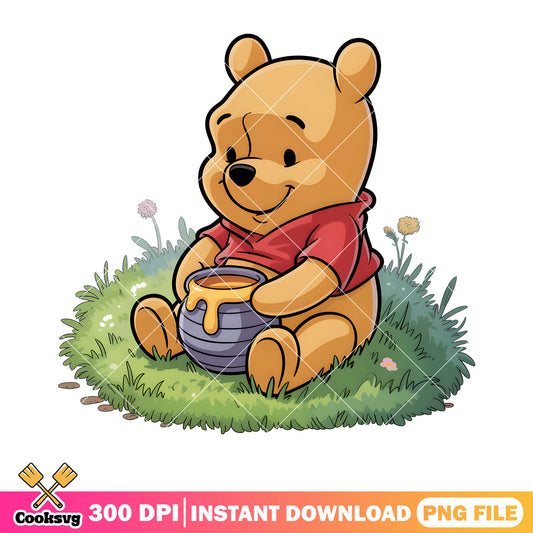 Let get some honey pooh png, baby pooh png, disney pooh bear png