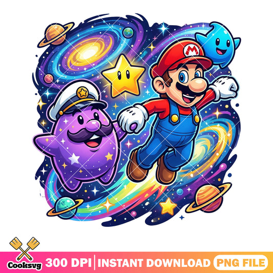 Let go to galaxy vibes png, mario galaxy png, nintendo switch png
