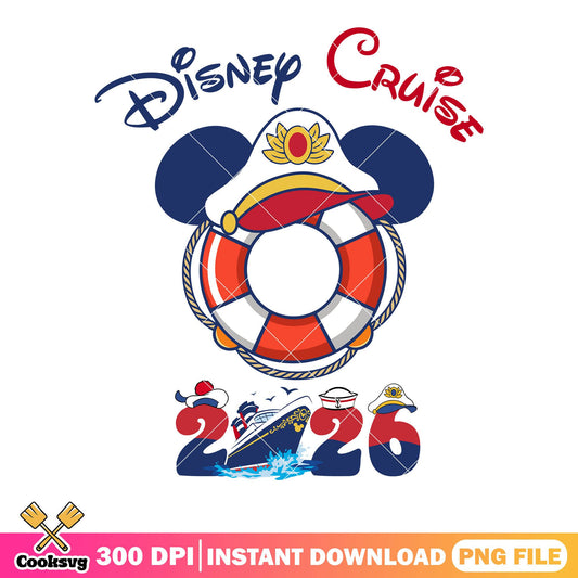 Lifebuoy disney icon png, mickey ear png, disney cruise line png