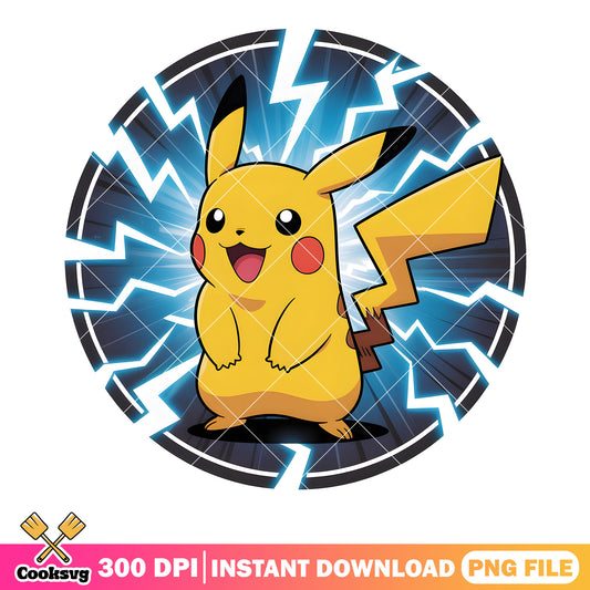 Lightning poster pokemon png, pokemon pikachu png, pokemon card png