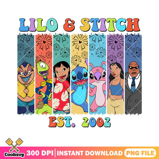 Lilo stitch est 2002 characters png, lilo stitch png, stitch est png