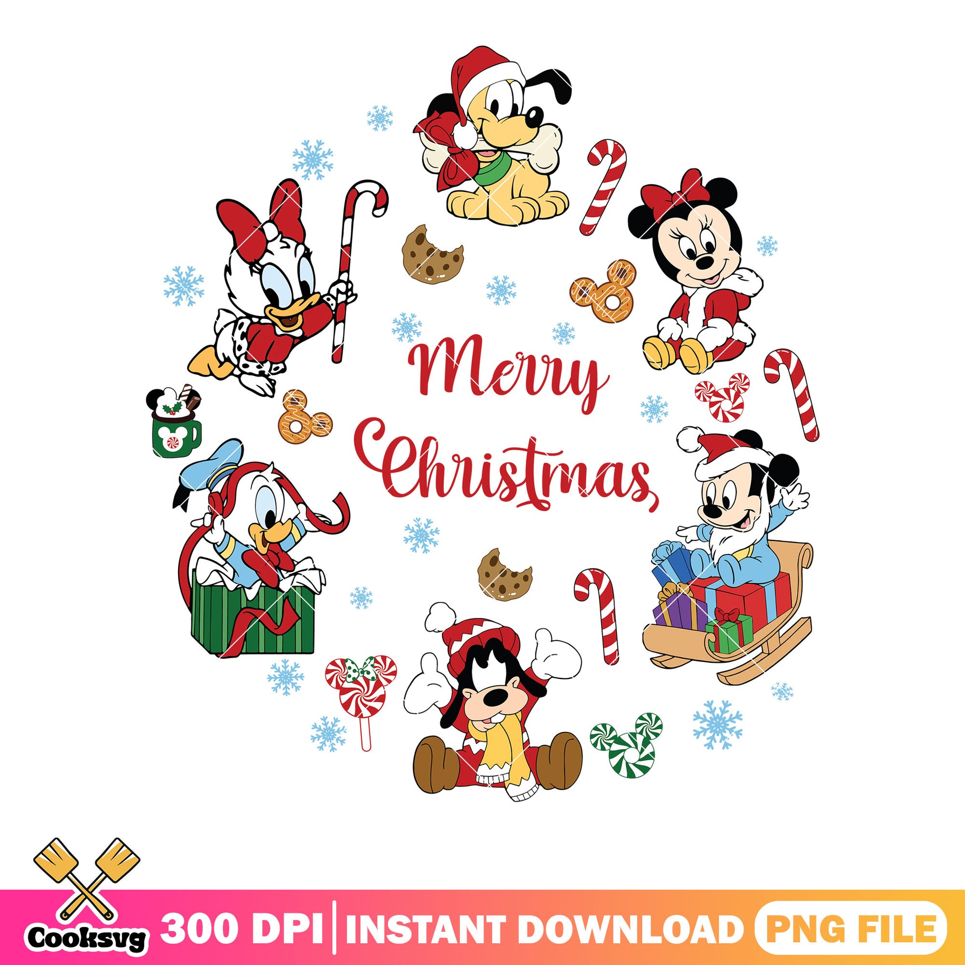 Little mickey christmas png, merry christmas png, disney christmas png