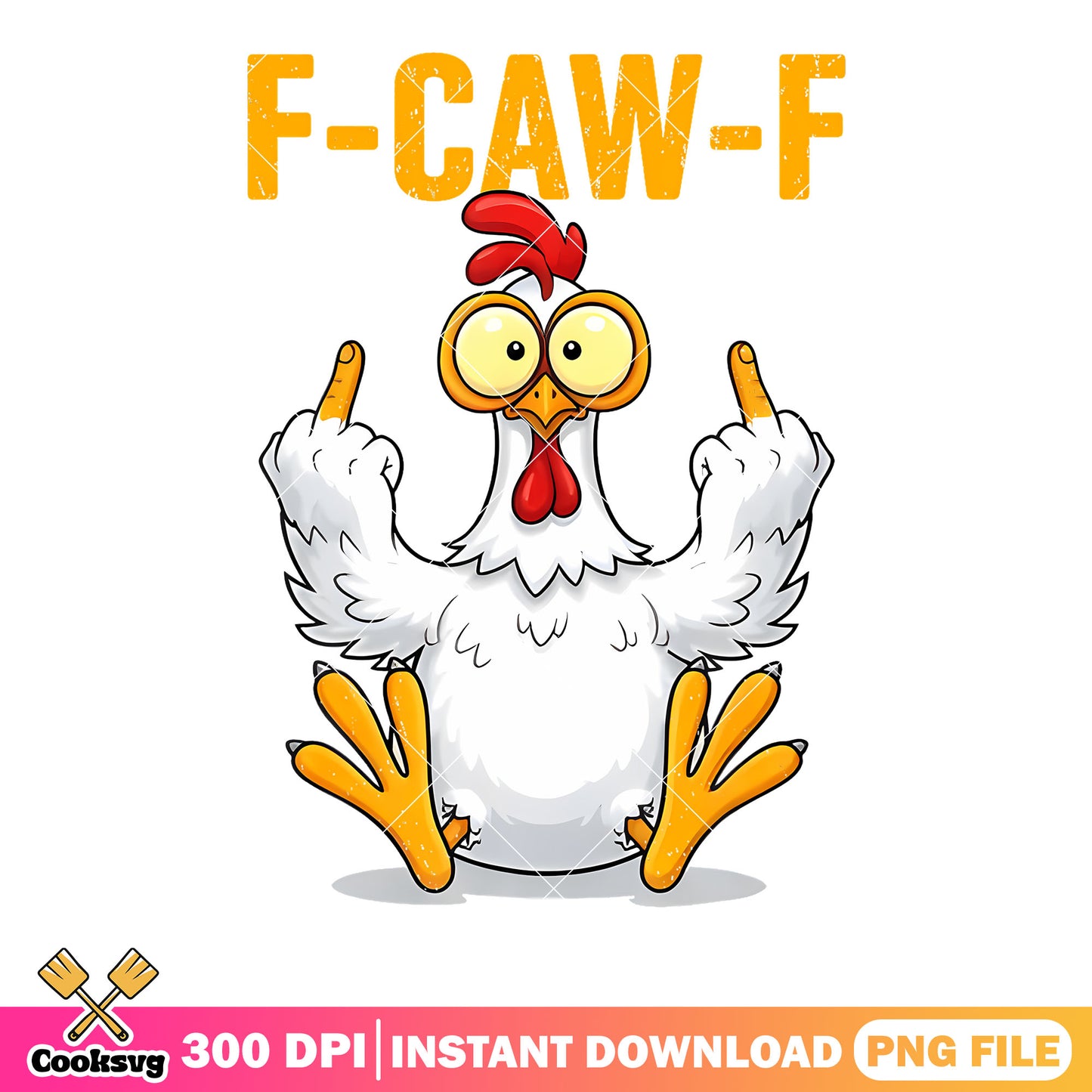 Little white rooster quote png, huge white cock png, funny chicken​ png