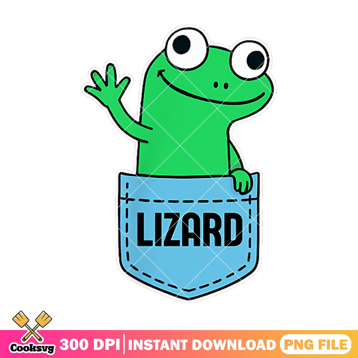 Lizard in bag design png, lizard meme png, funny lizard png