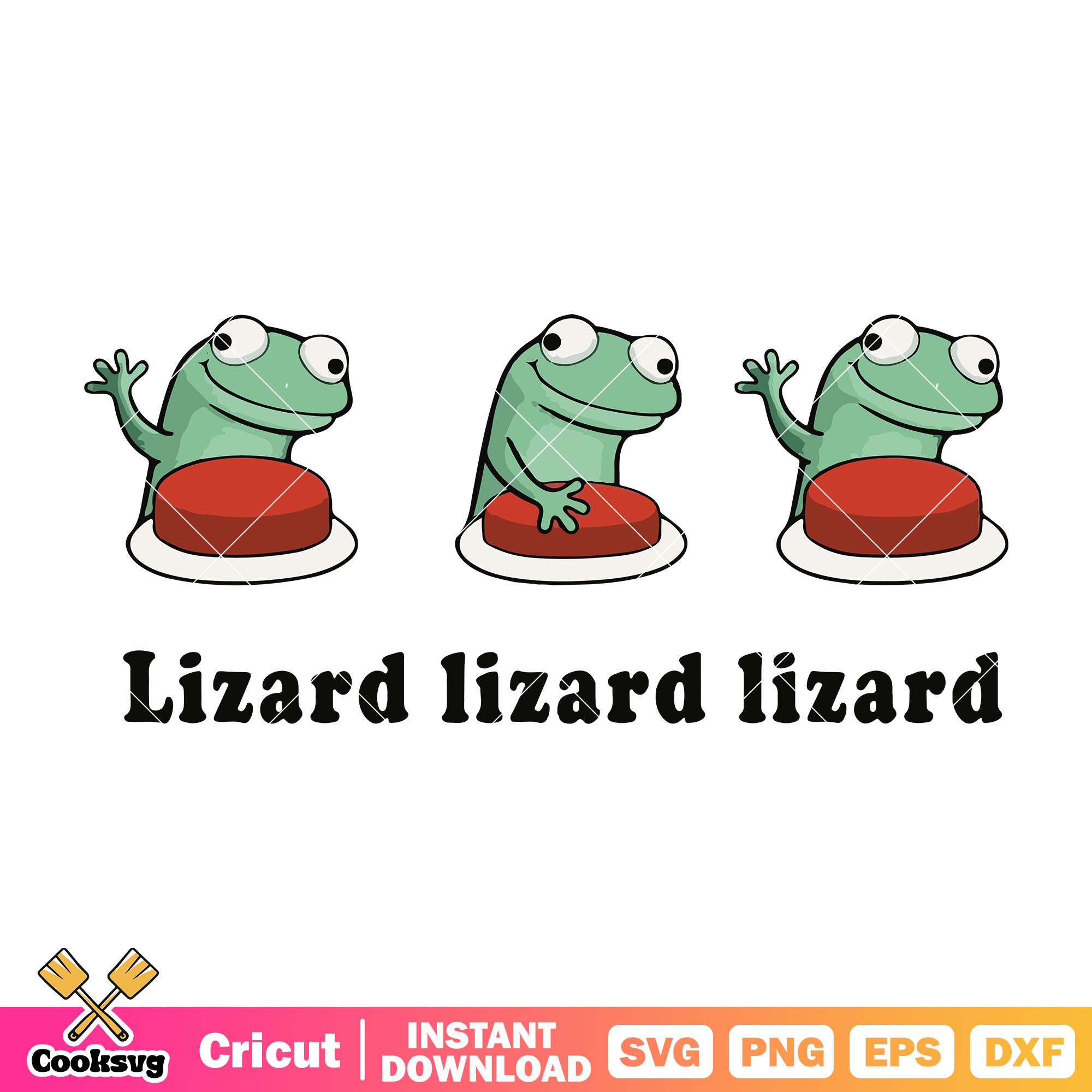 Lizard lizard lizard enter svg, lizard meme svg, lizard tiktok meme sv ...