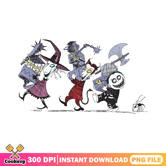 Lock horror file design png, horror lock png, halloween day png