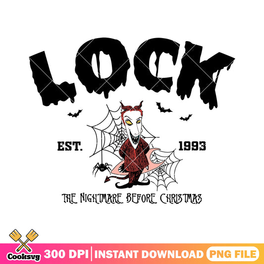 Lock infernal presence png, lock disney png, halloween cartoon png