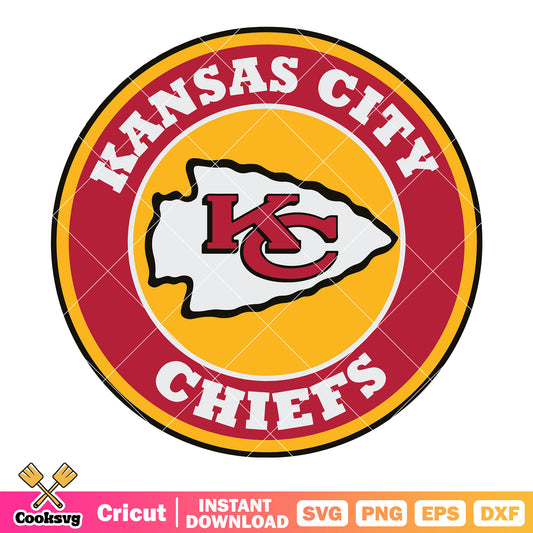 Logo kc chiefs svg, chiefs svg, afc football teams​ svg