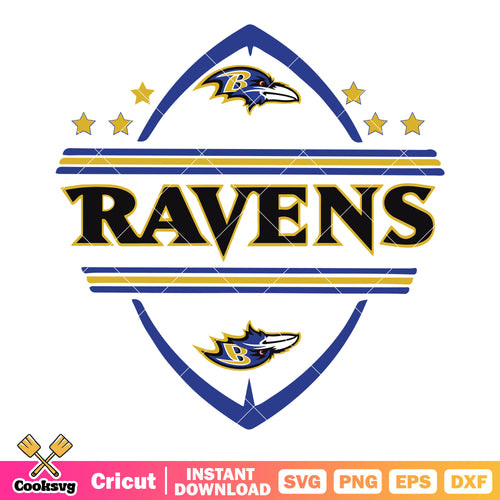 Logo ravens svg, baltimore ravens svg. National Football League svg