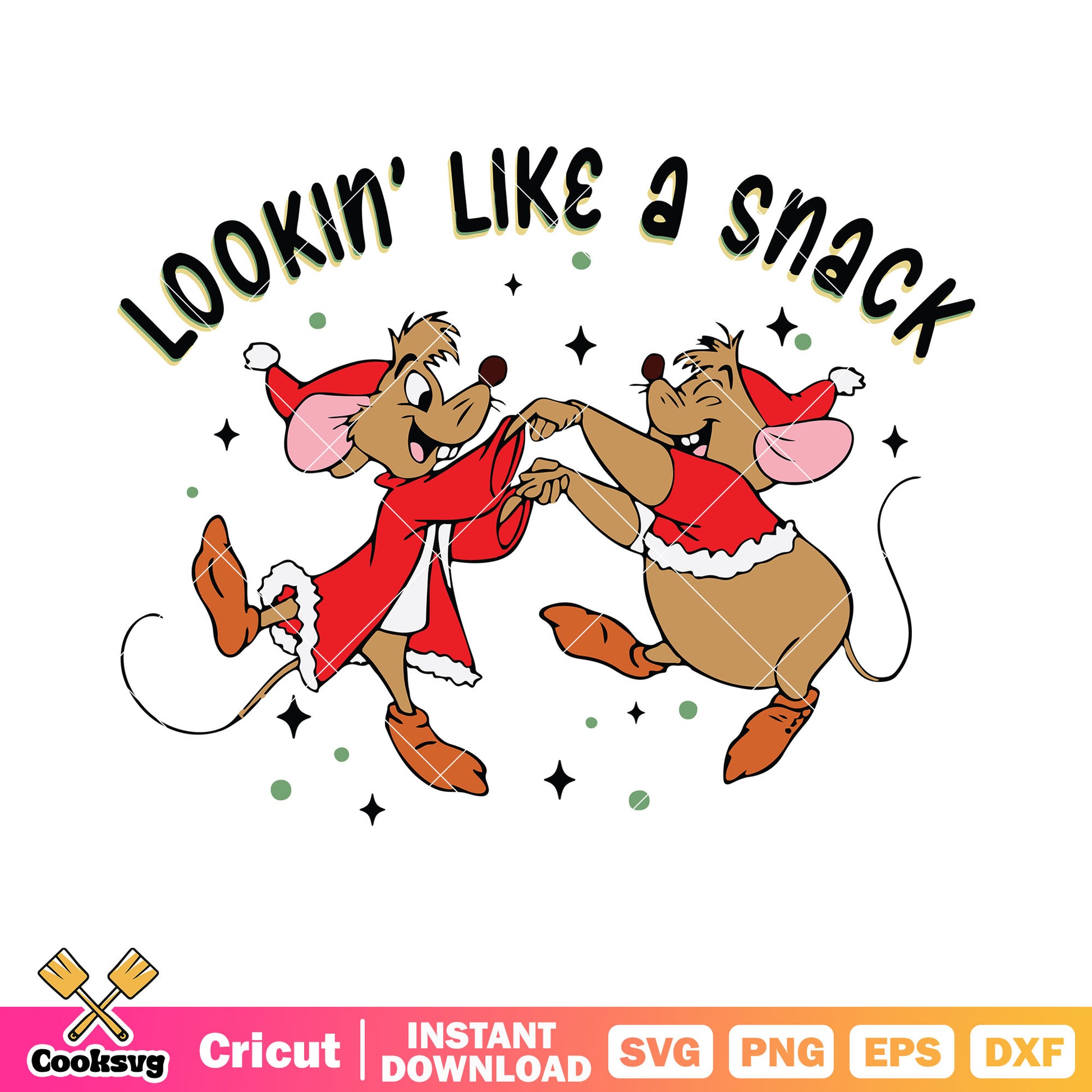 Lookin like a snack svg, jaq and gus svg, starry night svg