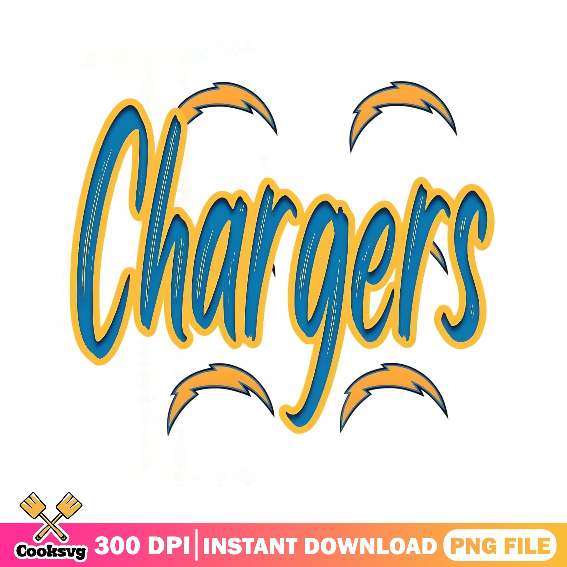 Los Angeles Chargers PNG, NFL Team Logo PNG, Football PNG