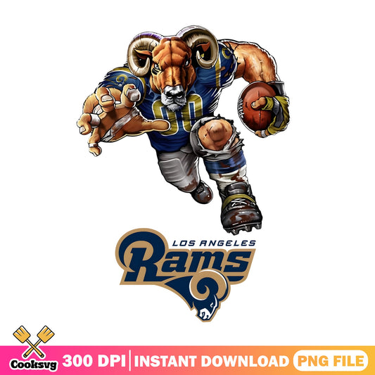 Los Angeles Rams Mascot PNG, NFL Football PNG, Rams PNG