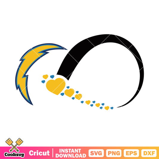 Los angeles football svg, chargers svg, ​national football leauge svg