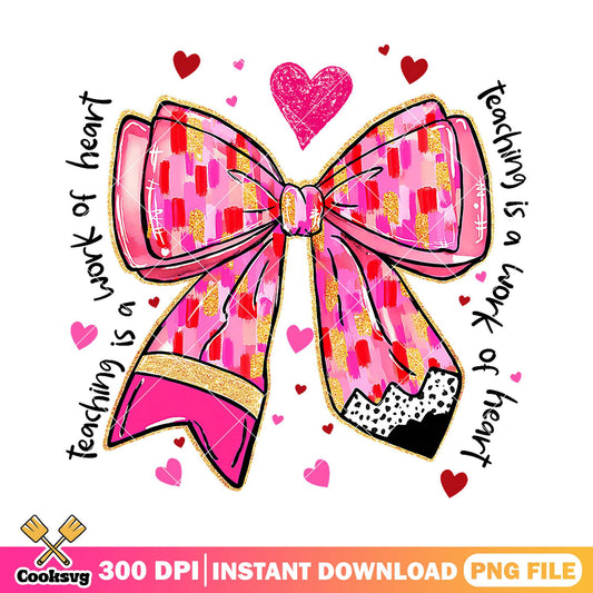 Love bow file design png, back to school day png, big bow png
