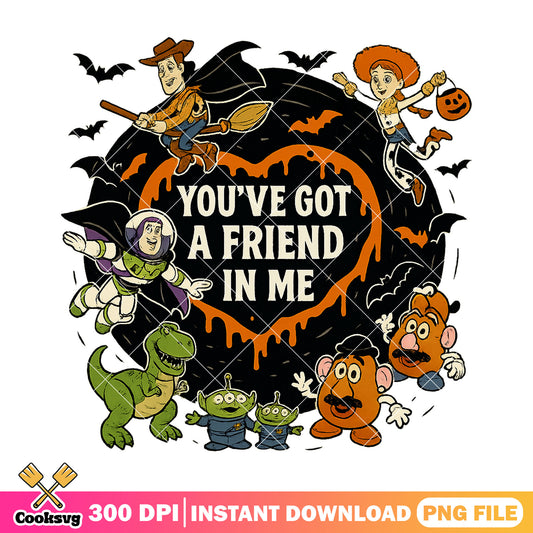 Love friend toy design png, disney land png, happy halloween png