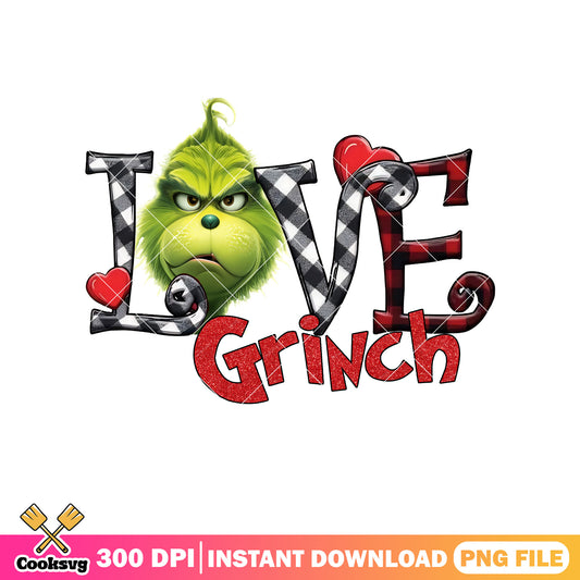 Love grinch christmas png, peace love grinch​ png, grinch christmas png