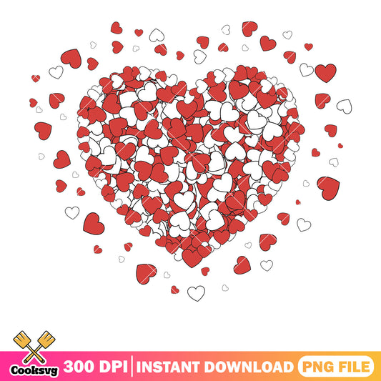 Love heart in valentine png, love valentine png, valentine day png