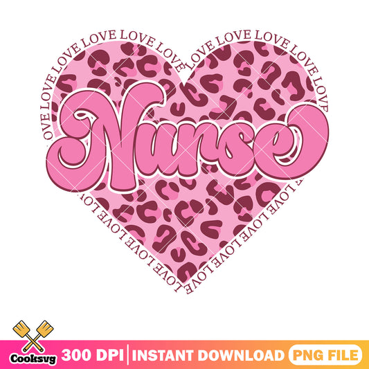 Love love love nurse valentine png, valentine gifts png, valentine day png