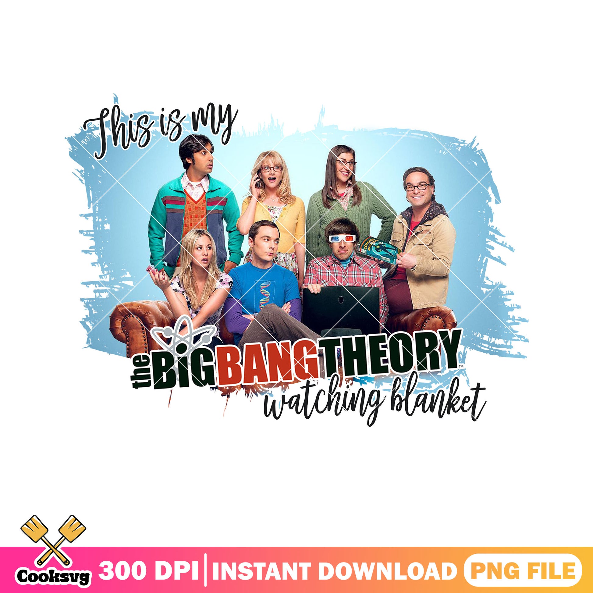 Lovely tv show xmas png, bigbang theory actors​ png, christmas png