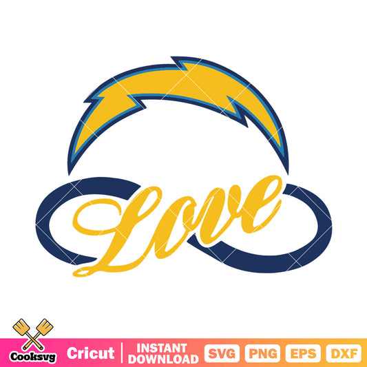 Love my team chargers svg, Los angeles​ svg, la football teams​ svg