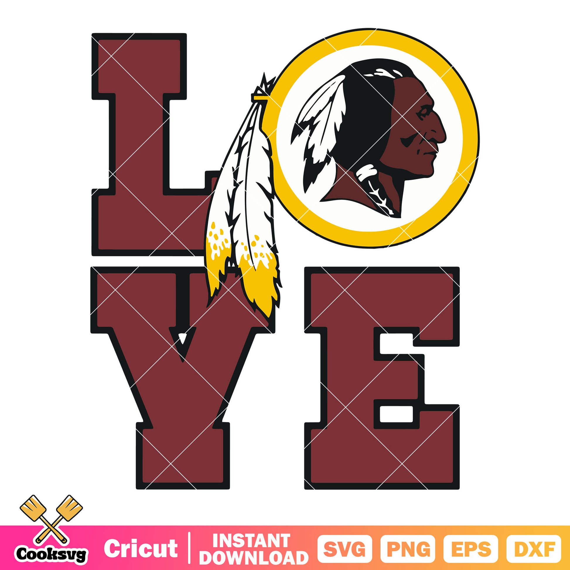 Love the Aboriginal svg, nfl teams svg, washington commanders​ svg