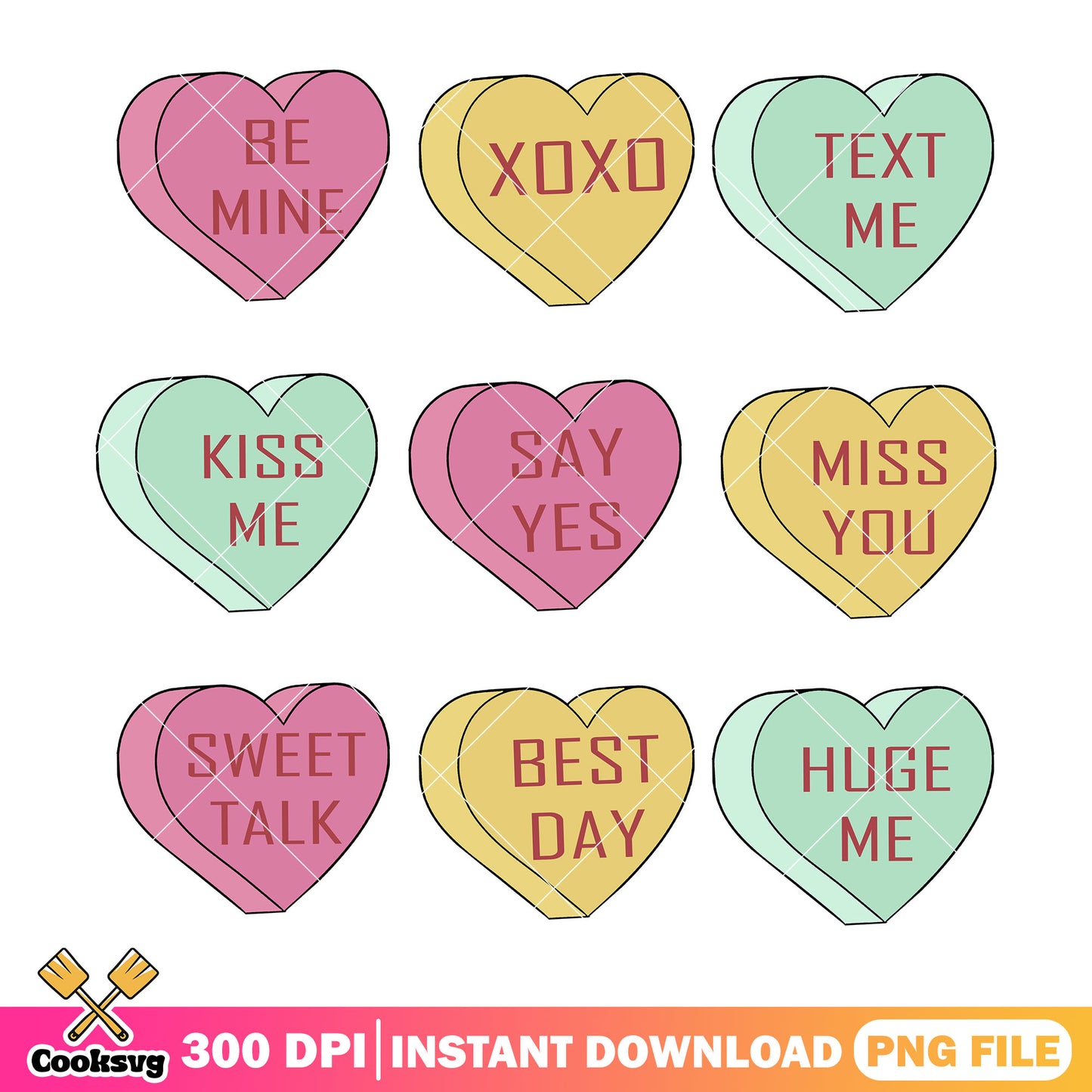 Love valentine say yes png, love valentine day png, xoxo valentine png