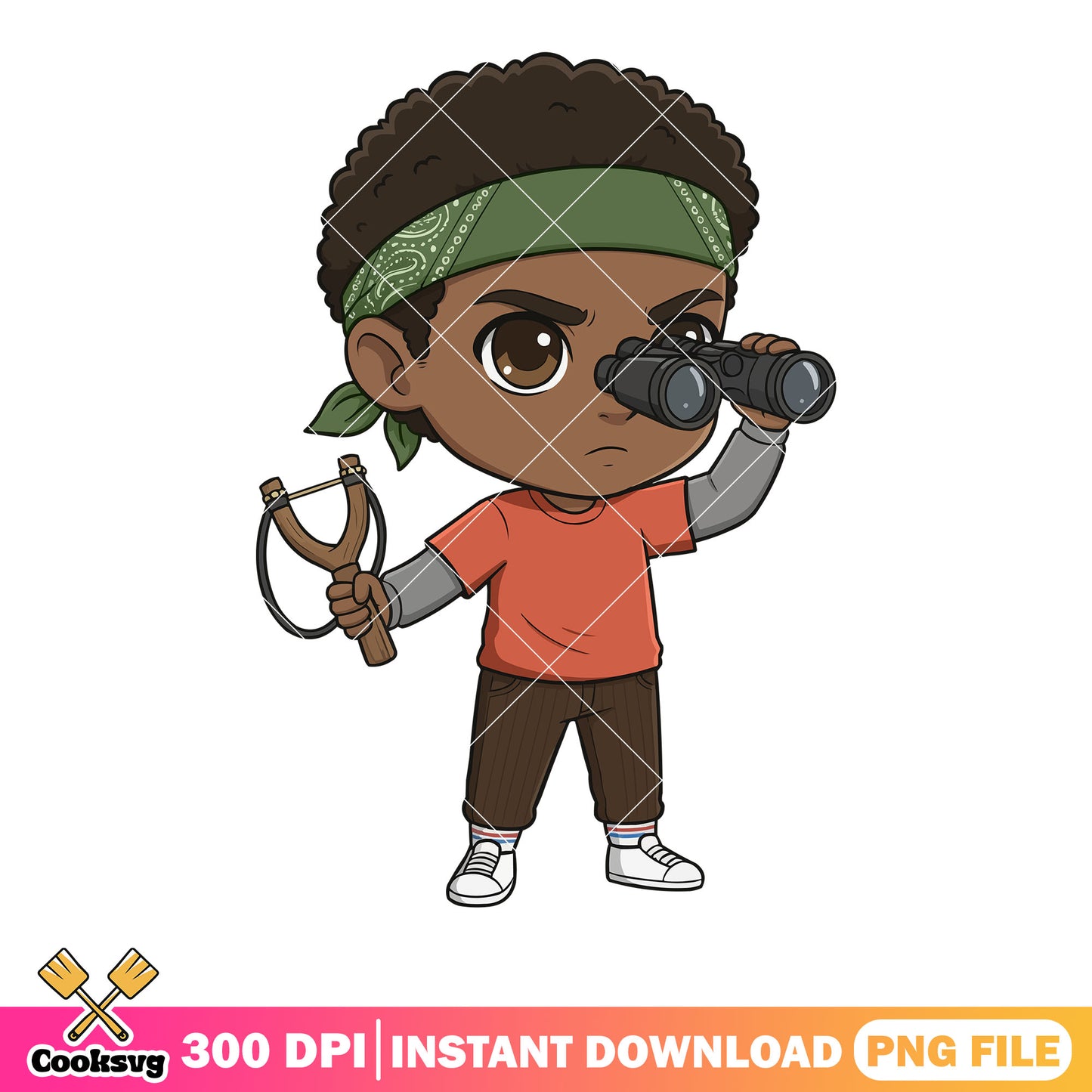 Lucas black chibi png, stranger things png, netflix movies ​​png