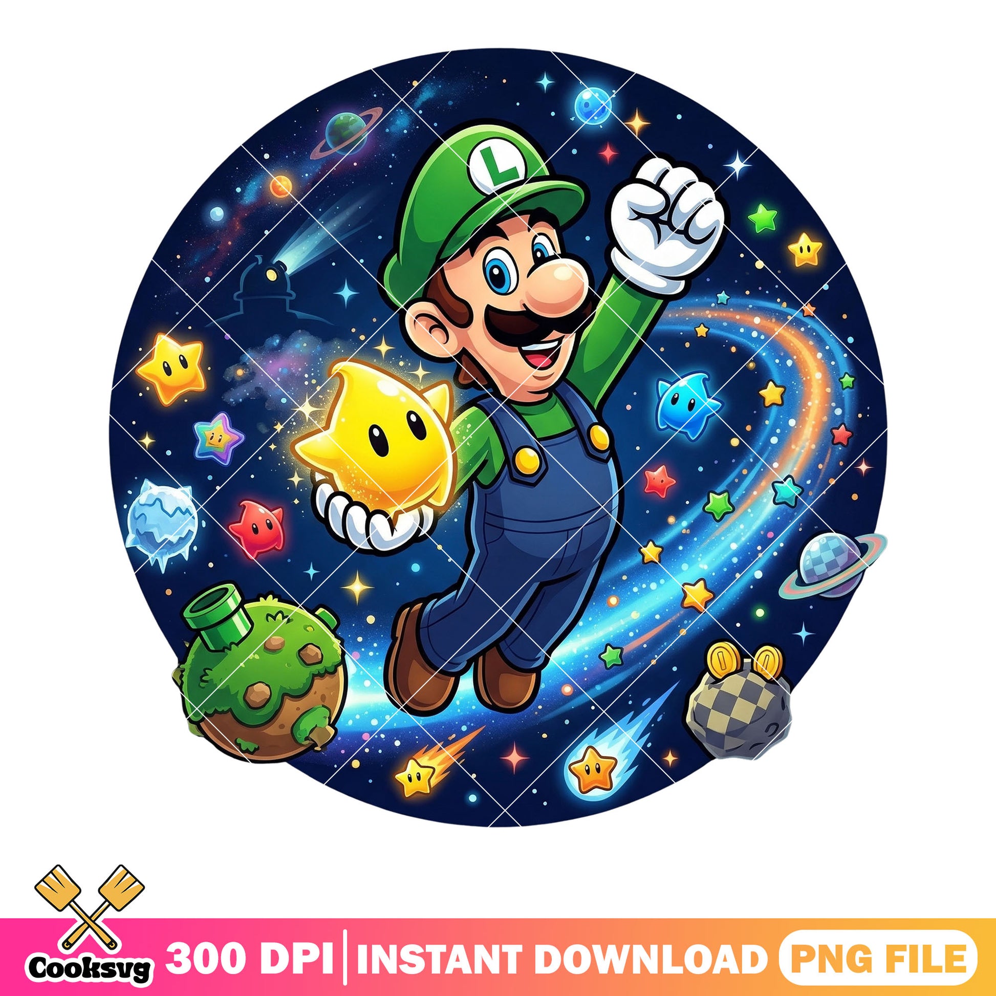 Luma luigi galaxypng, super mario galaxy png, super luigi galaxy​ png